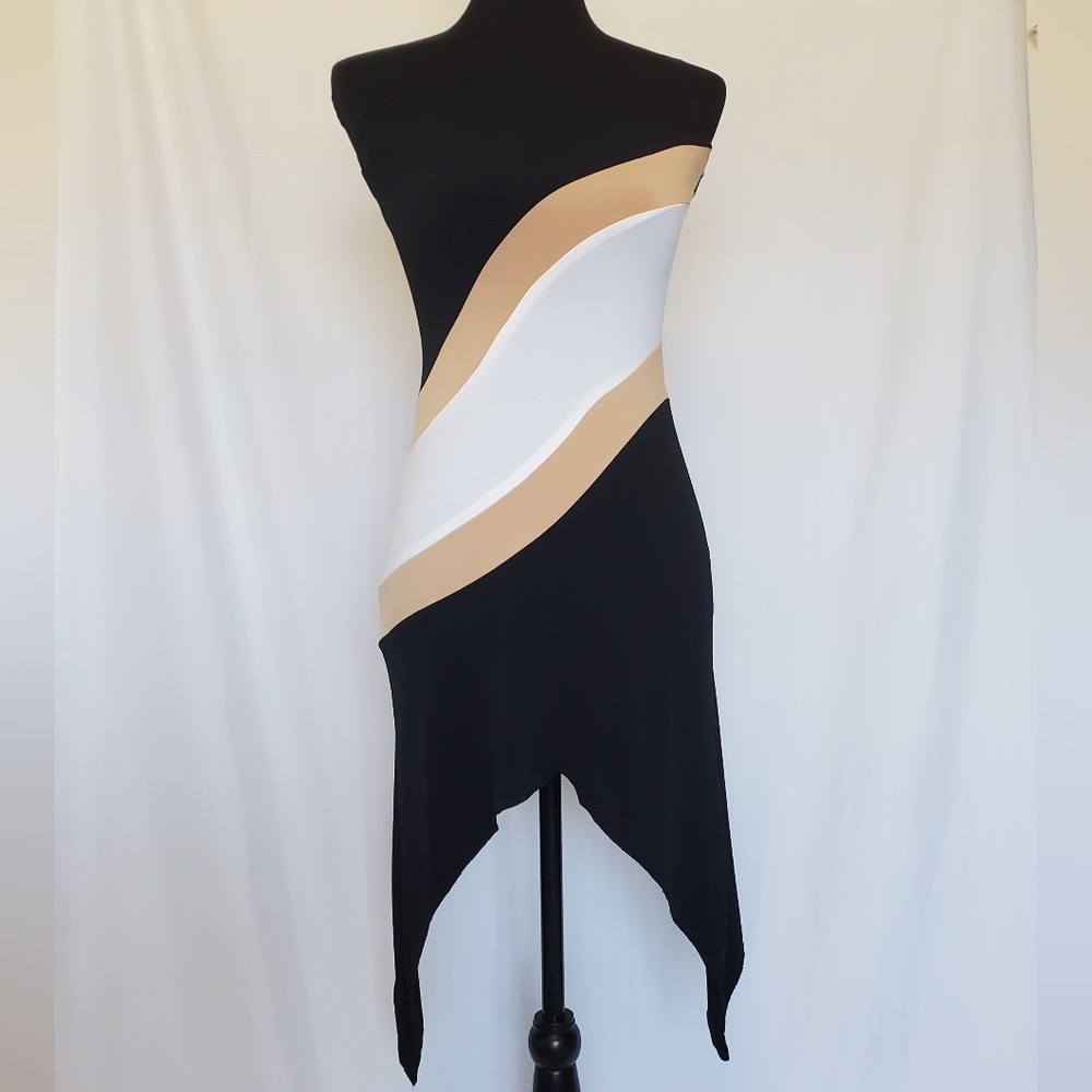 Charlotte Russe Small Strapless Asymmetrical Dress